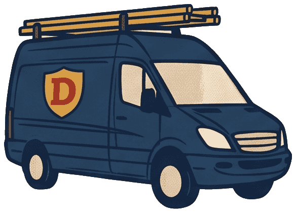The van